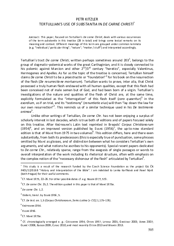 How did tertullian feel about philosophy picture