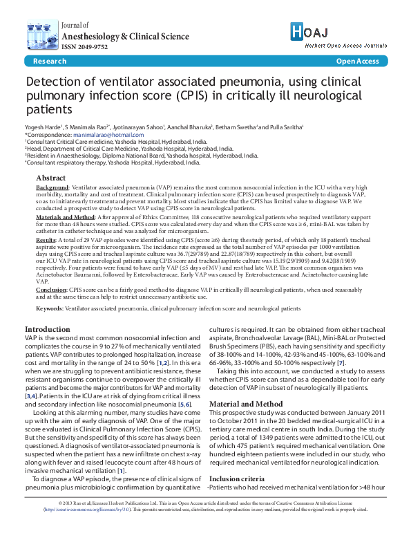 elfbar nachfüll pod läuft aus The Ventilator-Associated Pneumonia PIRO Score: A Tool for Predicting ICU  Mortality and Health-Care Resources Use in Ventilator-Associated Pneumonia main image 1