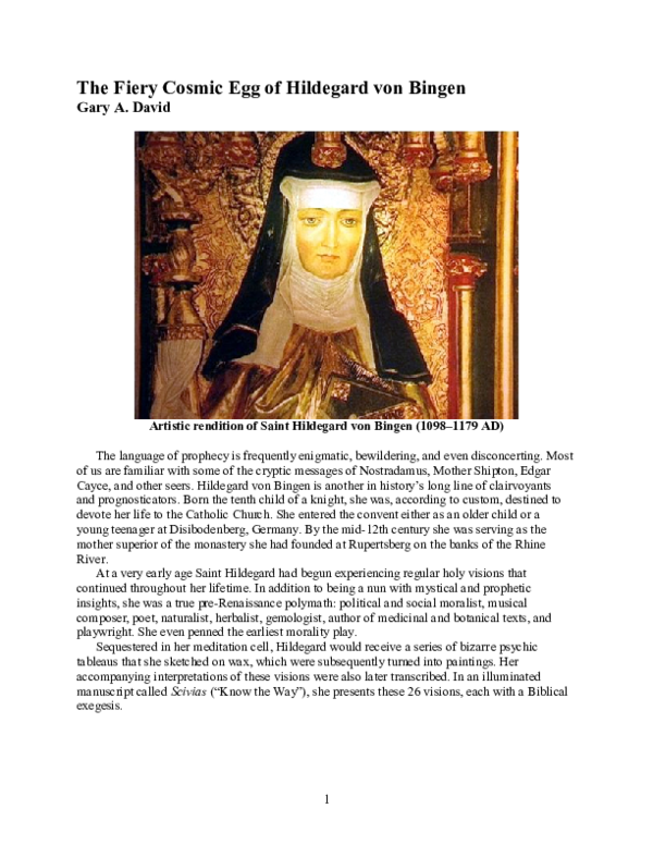 Hildegard von Bingen Mairie de SaintPère Anciens Et Réunions