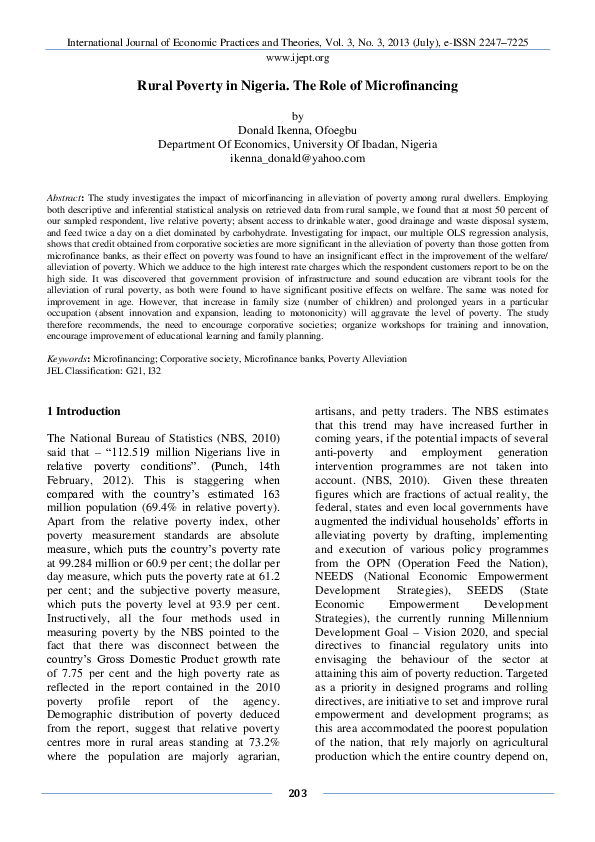 Essay on poverty in nigeria image