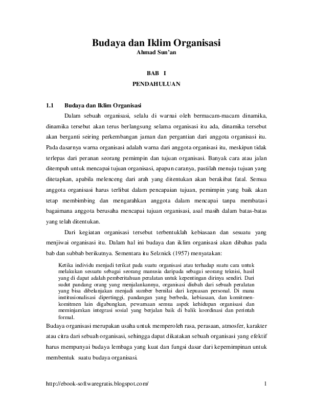 Pdf Budaya Dan Iklim Organisasi Faris Zakaria Academia Edu