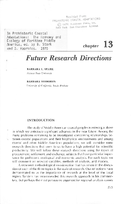 Future Research Directions