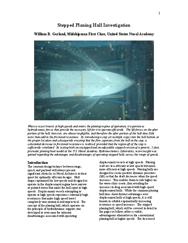 (PDF) Stepped Hull
