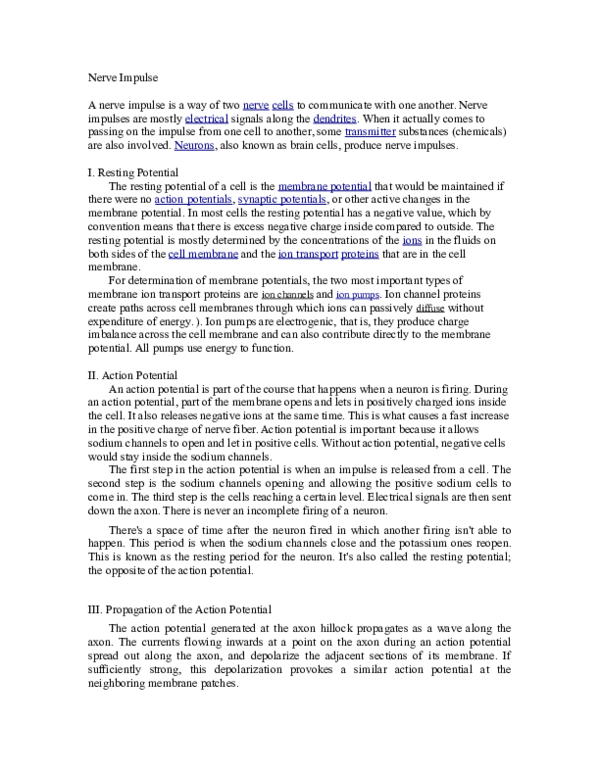 How is a nerve impulse transmitted across a synapse? image