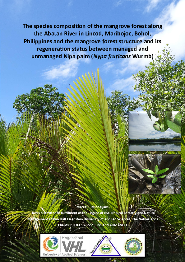 (PDF) Middeljans2014_The mangrove species composition and forest