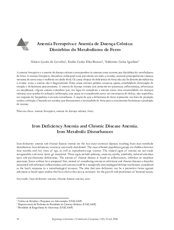 dieta para anemia ferropriva pdf