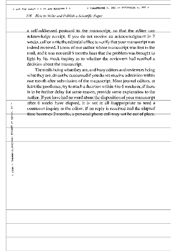(PDF) How to write and publish a scientific paper part two