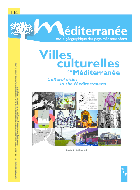 (PDF) Cultural cities in the Mediterranean