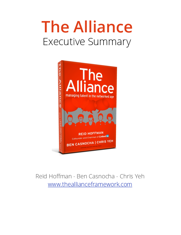 Pdf The Alliance Executive Summary Olga Cortac - 