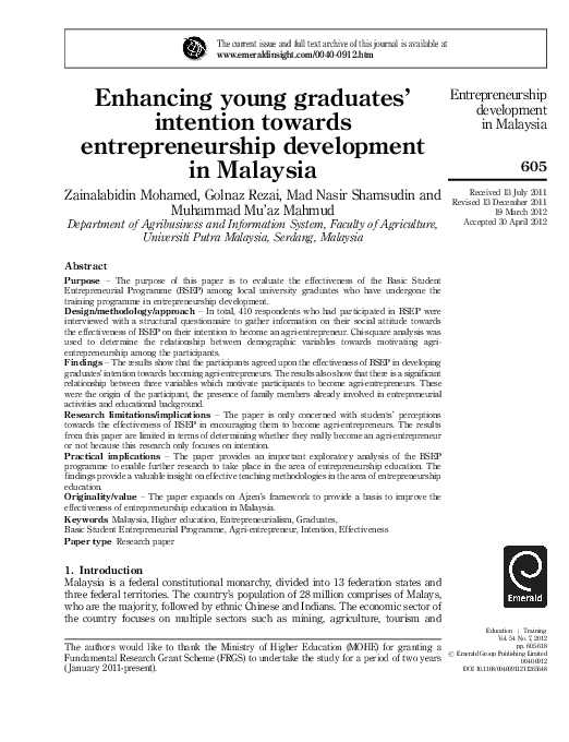 Entrepreneurship malaysia essay 07 image