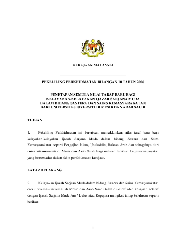 Pdf Penetapan Semula Nilai Taraf Baru Bagi 2006 Ahmad Termizi Academia Edu