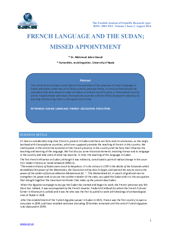 Appointment research paper image