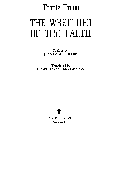(PDF) wretched of the earth
