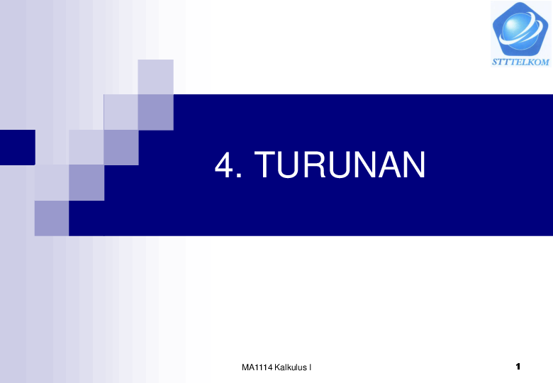 Ppt Turunan Ppt Maulida Rahmi Sagala Academia Edu