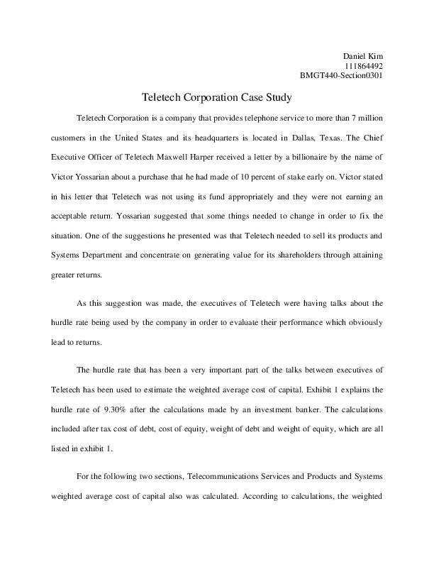 Teletech corporation essay 04 picture