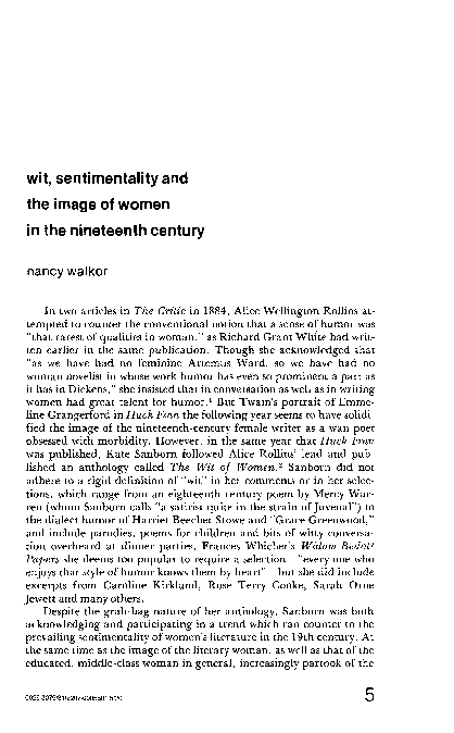(PDF) image of women in the 19th century
