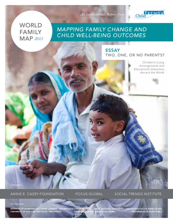 (PDF) World Family Map 2013: Mapping Family Change and Child Well-Being ...