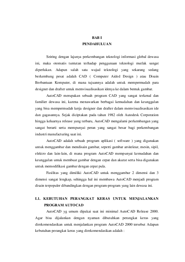 Pdf Modul Panduan Dasar Autocad 2007 2d