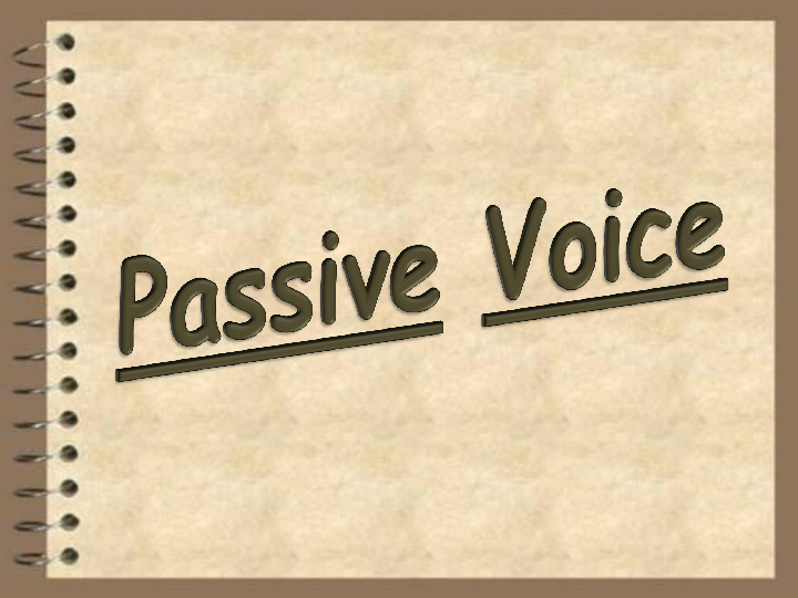 Ppt Passive Voice Grammar Club Tanysha Rogoza Academia Edu