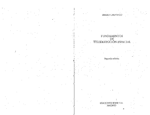 (PDF) Fundamentos de Teledetección - Emilio Chuvieco