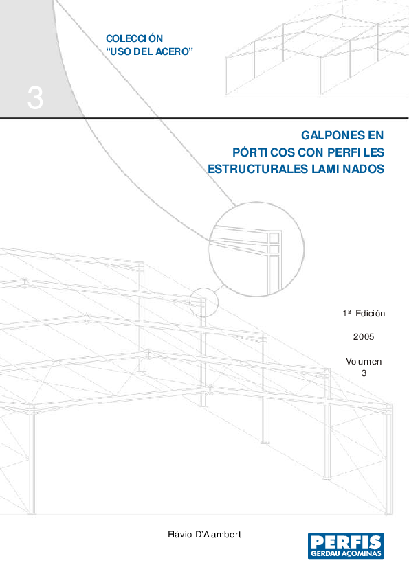 PDF) GALPONES EN PÓRTICOS CON PERFILES ESTRUCTURALES LAMINADOS
