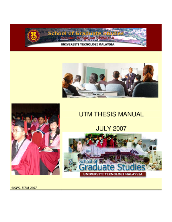 Dissertation handbook image