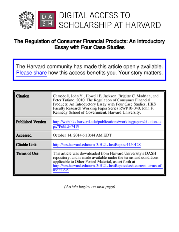 Consumer financing for services picture