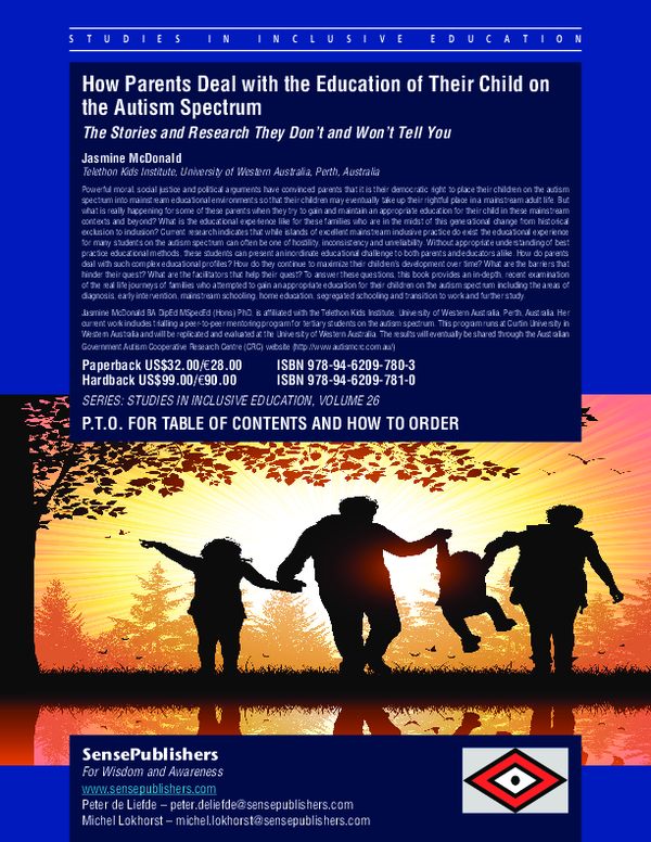 (PDF) How Parents Deal with the Education of Their Child on the Autism ...