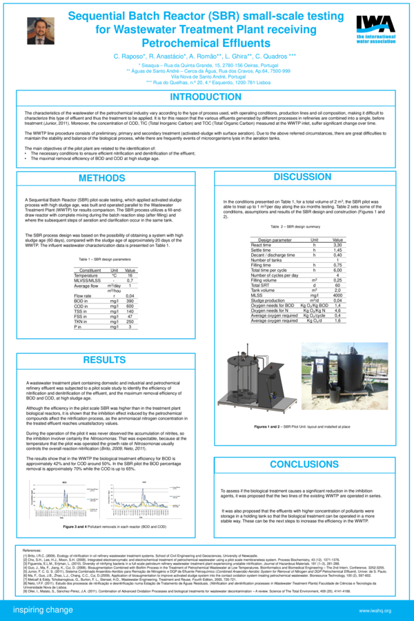 (PDF) Sequential Batch Reactor (SBR) small-scale testing for Wastewater ...
