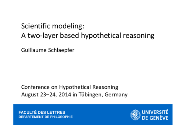 Hypothetical thinking example picture