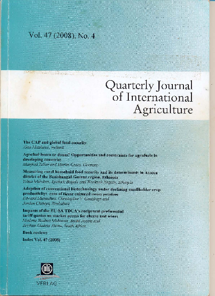 (PDF) Measuring food security status and its determinants