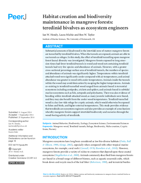 Example of biodiversity picture