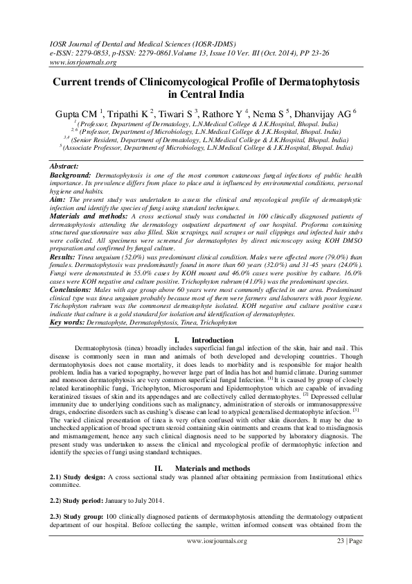 Ringworm symptoms picture