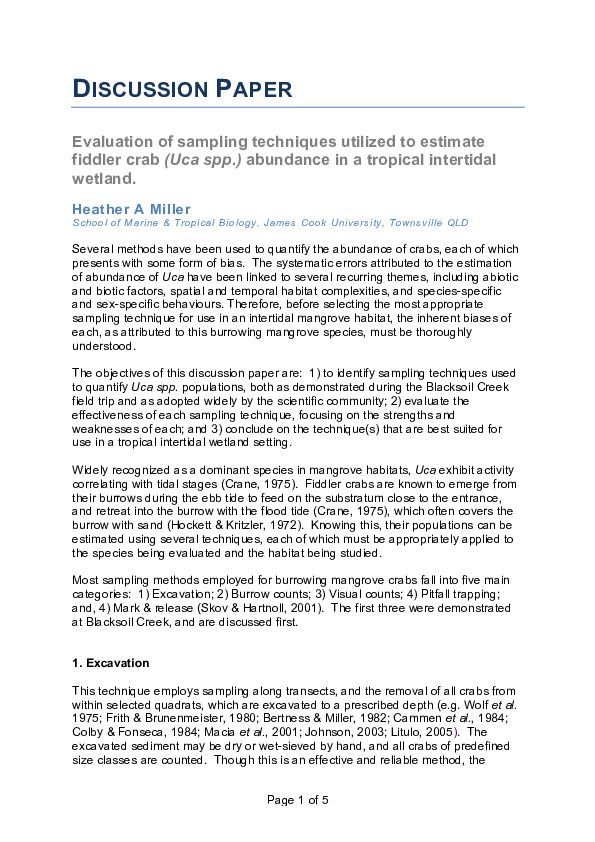 Intertidal wetlands essay 06 image