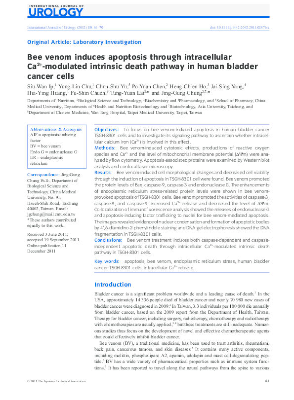 What is bee venom used for picture