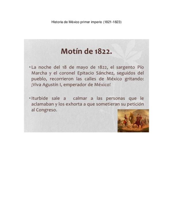 (DOC) Historia de México primer imperio Jesus Yañez Cruz Academia.edu