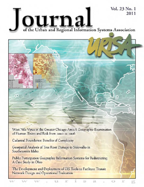 (PDF) 2011 URISA Journal Vol 23 Issue 1 1