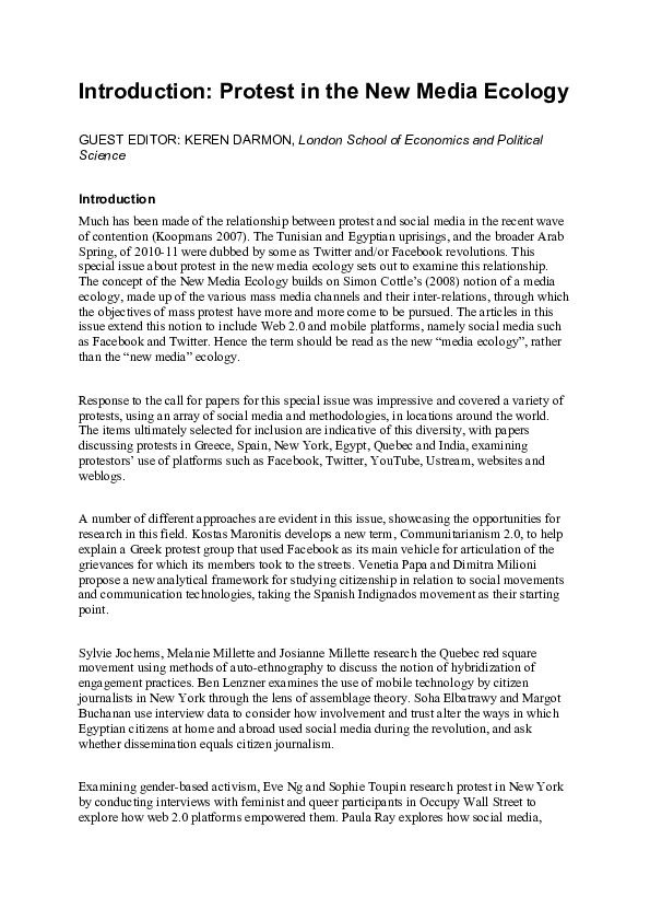 Protest topics to write about image