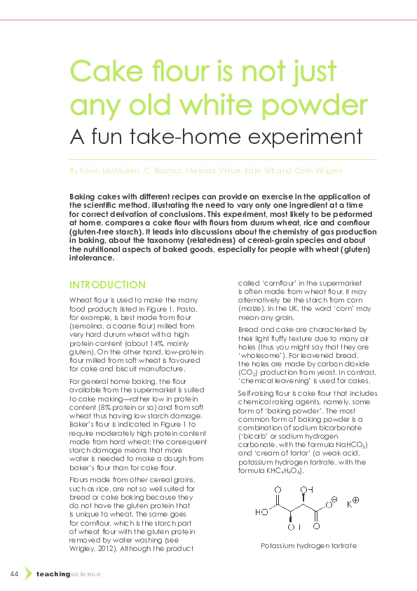 PDF purpose of leavening agents in baking PDF Télécharger Download