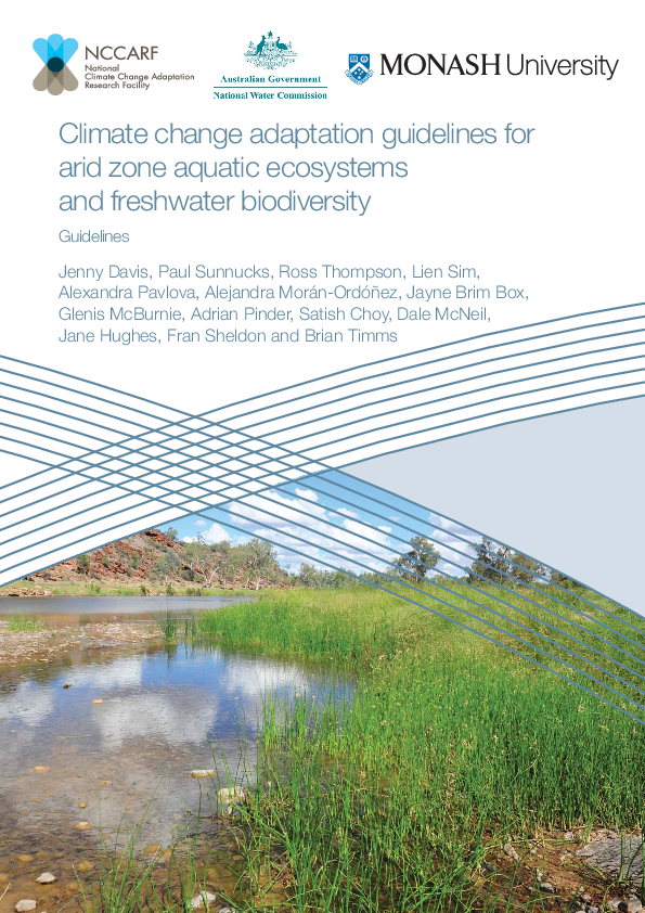 (PDF) Climate change adaptation guidelines for arid zone aquatic ...
