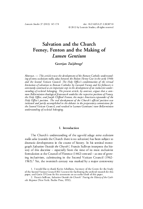 Why is lumen gentium important picture