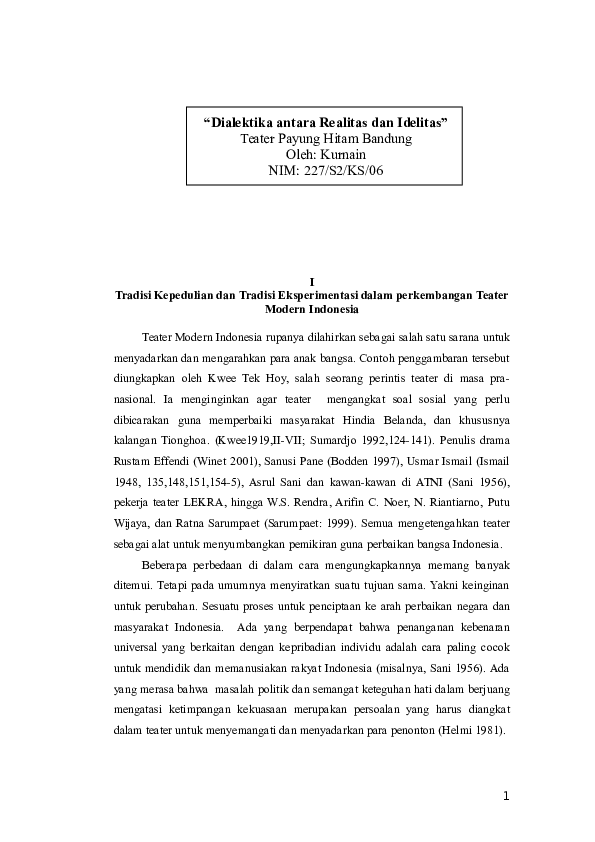 Doc Dialektika Antara Realitas Dan Idealitas Joko Kurnain Academia Edu Get all the lyrics to songs by realita and join the genius community of music scholars to learn the meaning behind the lyrics. doc dialektika antara realitas dan