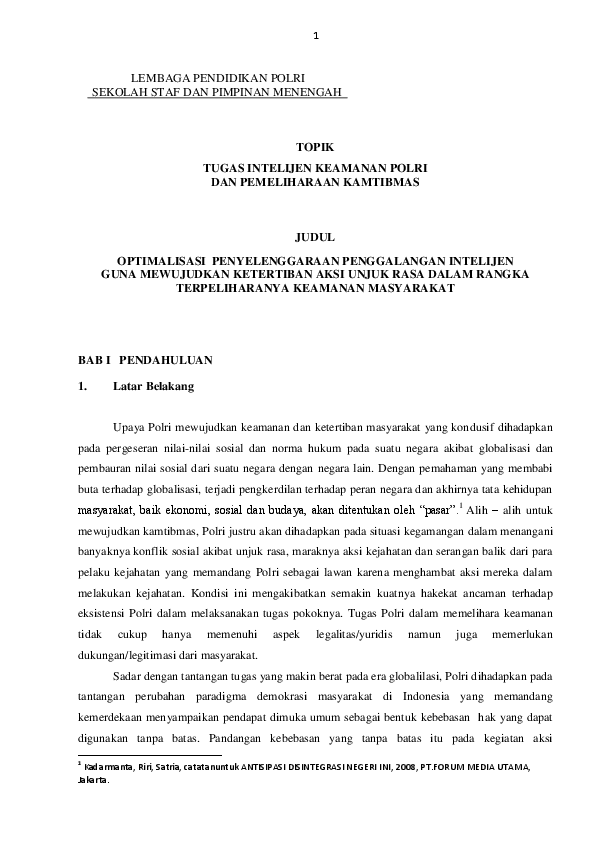 Doc Nkp 14 Tugas Intelijen Telly Putra Academia Edu