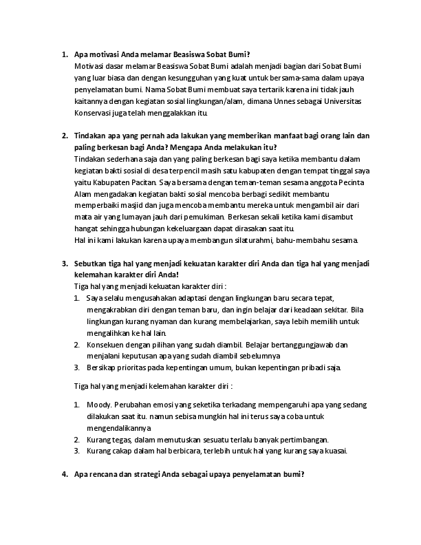 Essay kenapa anda layak menerima beasiswa picture