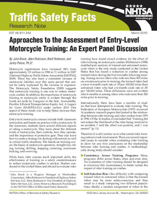 Motorcycle safety essays picture