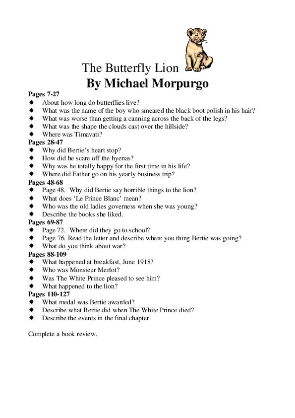 (PDF) The Butterfly Lion Ibrahim Bedir Academia.edu