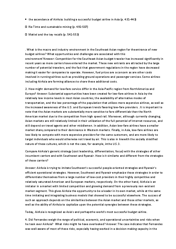 The ascendance of airasia essay image