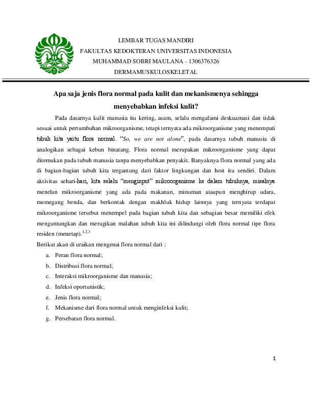 Bacteria normal flora picture