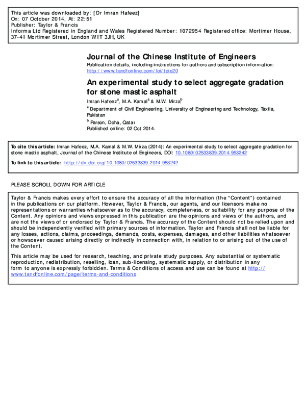 (PDF) An experimental study to select aggregate gradation for stone