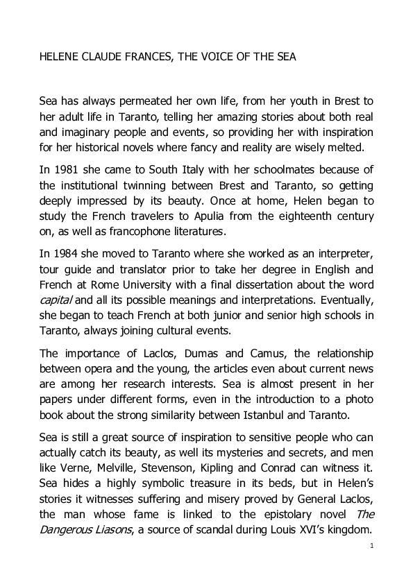 (DOC) HELENE CLAUDE FRANCES